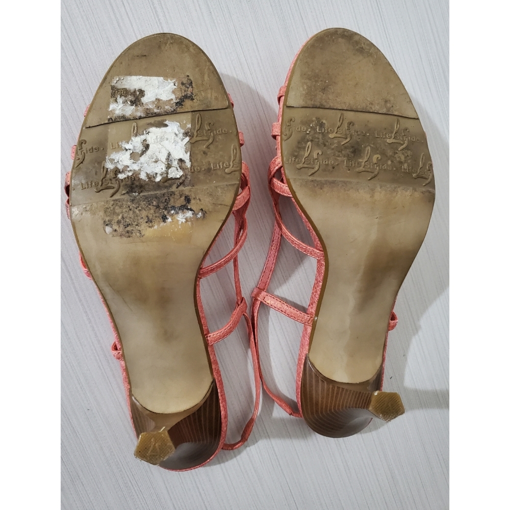 ❗️Last Price❗️Life Stride Women's Peach or Orange shoes Size 6M - Picture 8 of 9